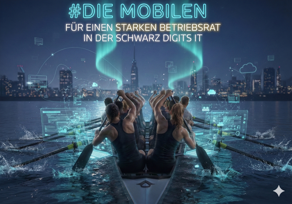 Die Mobilen in der Schwarz DIGITS IT